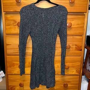 Hollister grey sweater dress!